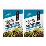 Kit 2X Whey 100% - 1 Sach� 40g Pistache - Shark Pro