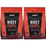Kit 2X Whey 100% - 900g Refil Chocolate - New Millen