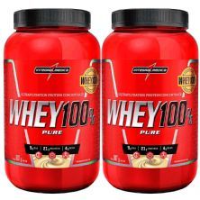 Kit 2X Whey 100% Pure - 907g Coco - IntegralM�dica