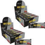 Kit 2X Whey Bar Creamy - 12 Unidades 38g Morango - Probi�tica