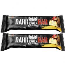Kit 2X Whey Bar Darkness - 1 unidade 90g Doce de Leite com Chocolate Chip - Integralm�dica