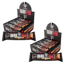 Kit 2x Whey Bar Darkness - 8 Unidades 90g Salted Caramel com Amendoim - IntegralM�dica