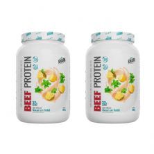 Kit 2X Whey Beef Protein - 900g Abacaxi com Hortel� - Shark Pro