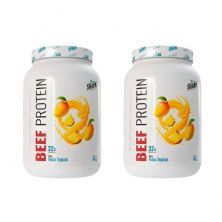 Kit 2X Whey Beef Protein - 900g Frutas Tropicais - Shark Pro
