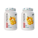 Kit 2X Whey Beef Protein - 900g Frutas Tropicais - Shark Pro