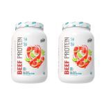 Kit 2X Whey Beef Protein - 900g Melancia com Lim�o - Shark Pro