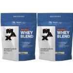 Kit 2X Whey Blend Nova F�rmula - 900g Refil Baunilha - Max Titanium