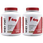 Kit 2X Whey Fort - 1800g Chocolate - Vitafor