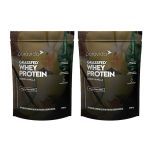 Kit 2X Whey Grassfed Nova Composi��o - 900g Vanilla - Puravida