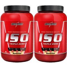 Kit 2X Whey Iso Triple Zero - 907g Baunilha - IntegralM�dica