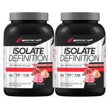 Kit 2X Whey Isolate Definition - 900g Napolitano - BodyAction