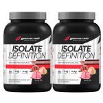 Kit 2X Whey Isolate Definition - 900g Napolitano - BodyAction