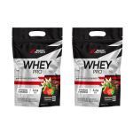 Kit 2X Whey Pro - 1000g Refil Baunilha - BodyAction