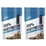 Kit 2X Whey Protein 100% - 900g Refil Pa�oca - Shark Pro