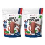 Kit 2X Whey Protein - 900g Refil Chocolate Com Menta - NewNutrition