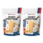 Kit 2X Whey Protein - 900g Refil Doce de Leite Com Cafe - NewNutrition