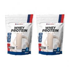 Kit 2X Whey Protein - 900g Refil Natural - NewNutrition