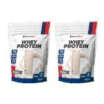 Kit 2X Whey Protein - 900g Refil Natural - NewNutrition
