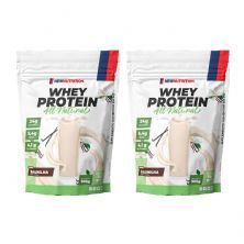 Kit 2X Whey Protein All Natural - 900g Refil Baunilha - NewNutrition