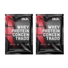 Kit 2X Whey Protein Concentrado - 1 Sach� 25g Sem Sabor - Dux Nutrition