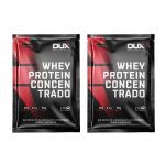 Kit 2X Whey Protein Concentrado - 1 Sach� 25g Sem Sabor - Dux Nutrition