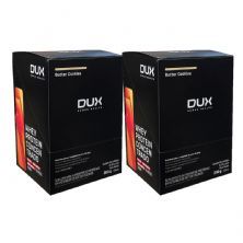 Kit 2X Whey Protein Concentrado - 10 Sach�s 30g Butter Cookies - Dux Nutrition