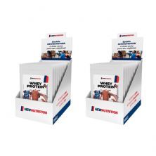 Kit 2X Whey Protein Concentrado - 10 Sach�s 30g Chocolate - NewNutrition