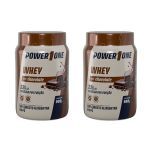 Kit 2X Whey Protein Concentrado 100% - 900g Chocolate - Power1One