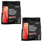 Kit 2X Whey Protein Concentrado - 1800g Refil Chocolate Branco - Dux Nutrition