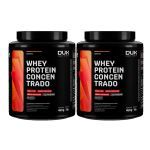 Kit 2X Whey Protein Concentrado - 450g Cookies - Dux Nutrition