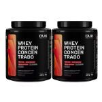 Kit 2X Whey Protein Concentrado - 450g Doce de Leite - Dux Nutrition