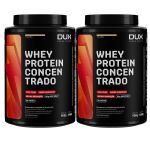Kit 2X Whey Protein Concentrado - 900g Baunilha - Dux Nutrition