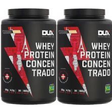 Kit 2X Whey Protein Concentrado - 900g Butter Cookies - Dux Nutrition
