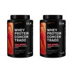 Kit 2X Whey Protein Concentrado - 900g Cappuccino - Dux Nutrition