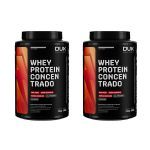 Kit 2X Whey Protein Concentrado - 900g Sem Sabor - Dux Nutrition