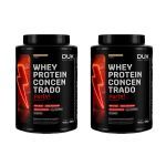 Kit 2X Whey Protein Concentrado Party - 900g Beijinho - Dux Human Health
