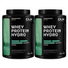 Kit 2X Whey Protein Hydro - 900g Baunilha - Dux Nutrition