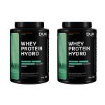 Kit 2X Whey Protein Hydro - 900g Chocolate - Dux Nutrition
