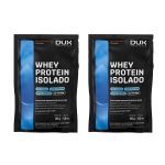 Kit 2X Whey Protein Isolado - 1 Sach� 27g  Chocolate - Dux Nutrition
