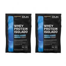 Kit 2X Whey Protein Isolado - 1 Sach� 29g  Baunilha - Dux Nutrition