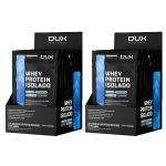 Kit 2X Whey Protein Isolado - 10 Sach�s 29g Baunilha - Dux Nutrition