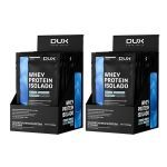Kit 2X Whey Protein Isolado - 10 Sach�s 29g Coco - Dux Nutrition
