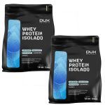 Kit 2X Whey Protein Isolado - 1800g Refil Baunilha - Dux Nutrition