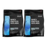 Kit 2X Whey Protein Isolado - 1800g Refil Morango - Dux Nutrition