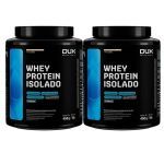 Kit 2X Whey Protein Isolado - 450g Baunilha - Dux Nutrition