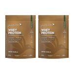 Kit 2X Whey Protein Isolado � 450g Refil Vanilla � Pura Vida