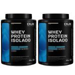 Kit 2X Whey Protein Isolado - 900g Baunilha - Dux Nutrition
