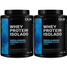 Kit 2X Whey Protein Isolado - 900g Cookies - Dux Nutrition