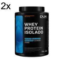 Kit 2X Whey Protein Isolado - 900g Doce de Leite - Dux Nutrition