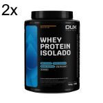 Kit 2X Whey Protein Isolado - 900g Doce de Leite - Dux Nutrition